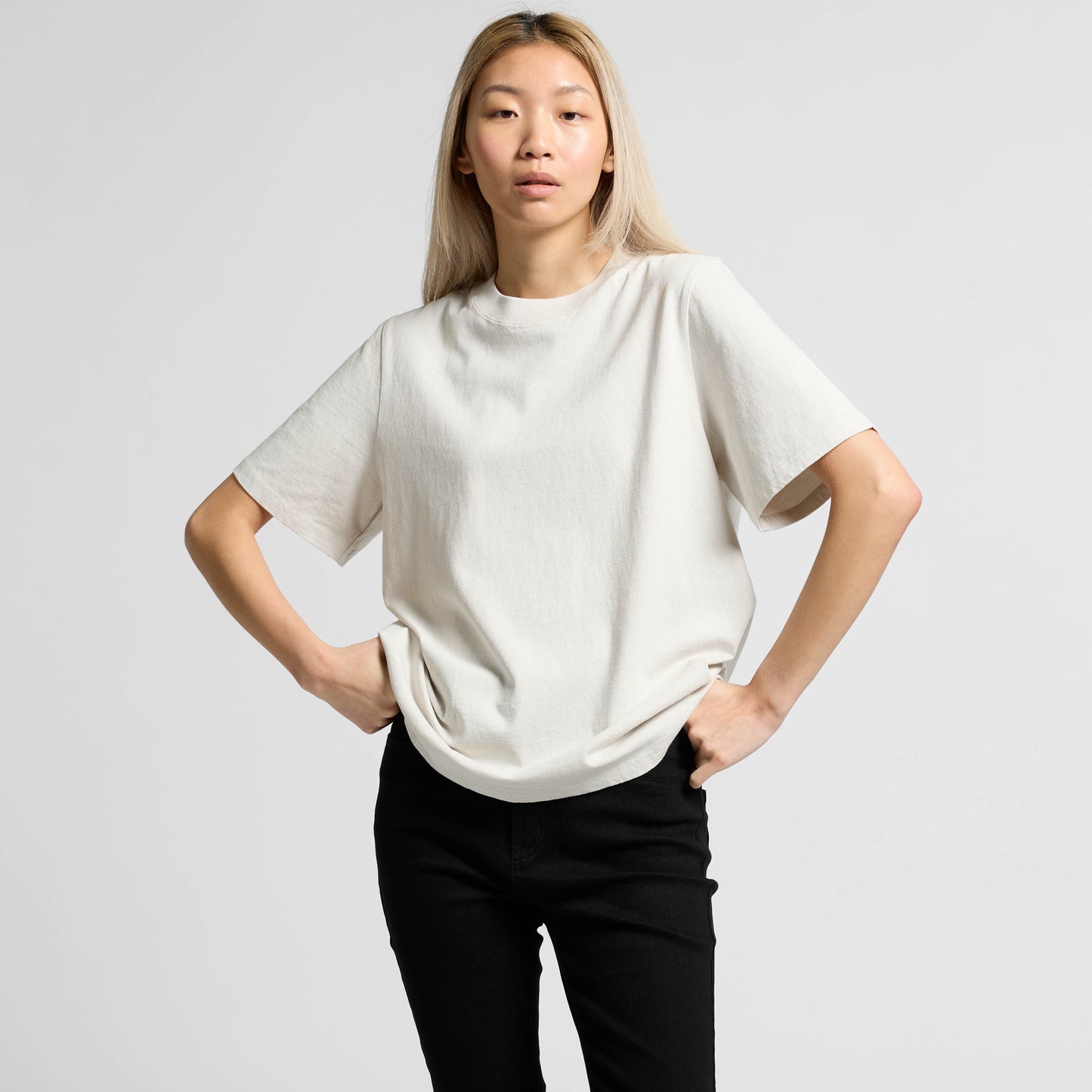 WO'S HEAVY FADED TEE - 4082