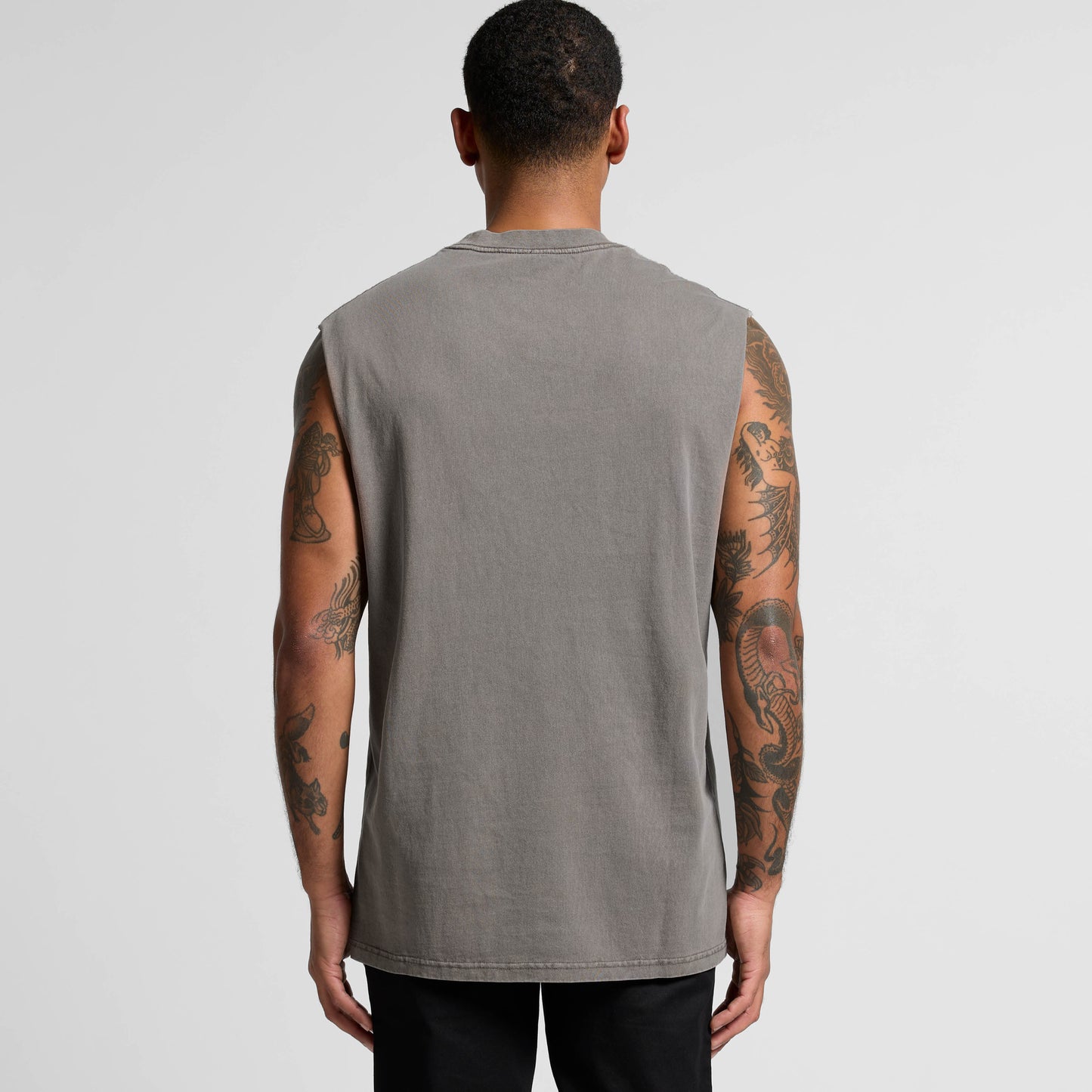 MENS HEAVY FADED TANK - 5084