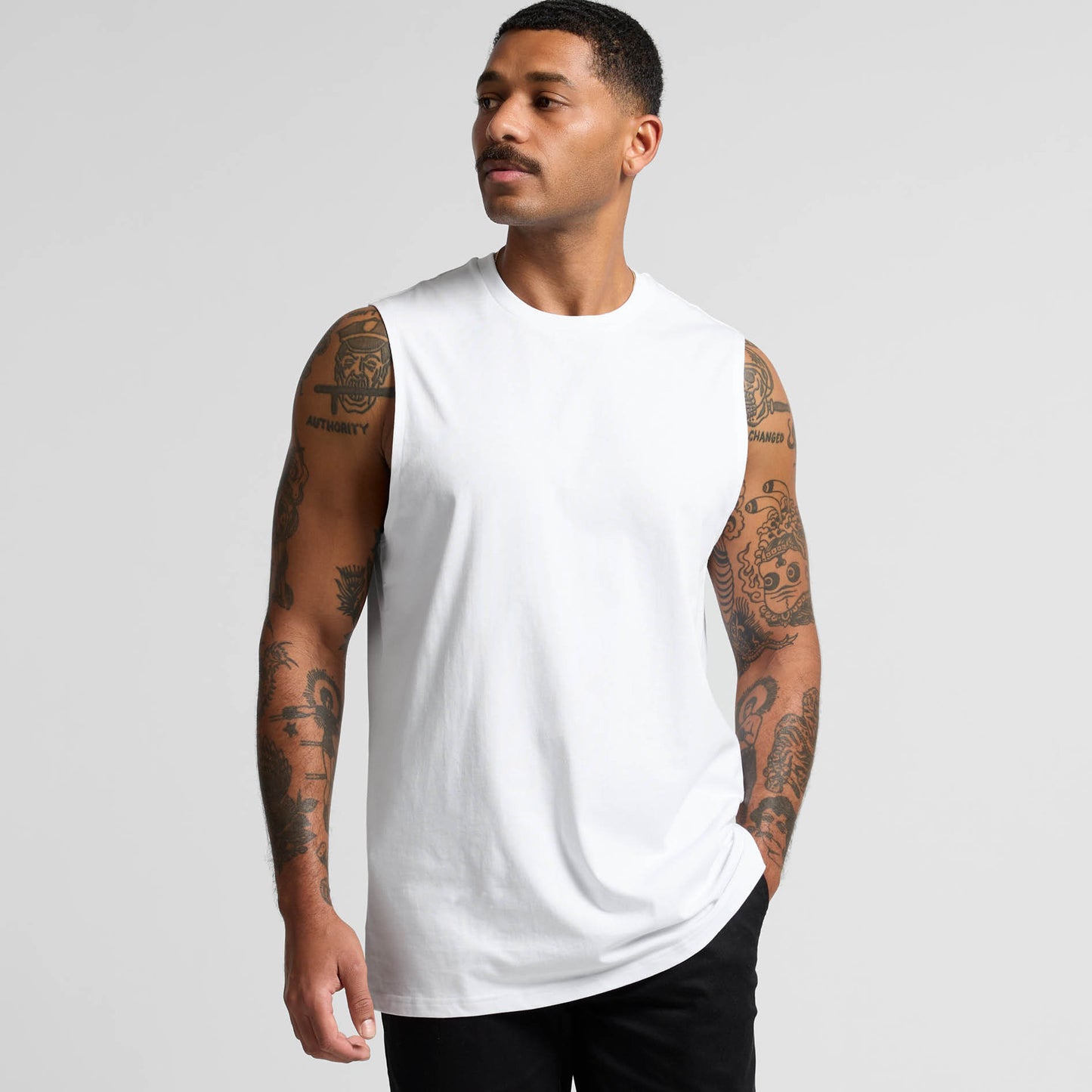 MENS STAPLE TANK - 5090