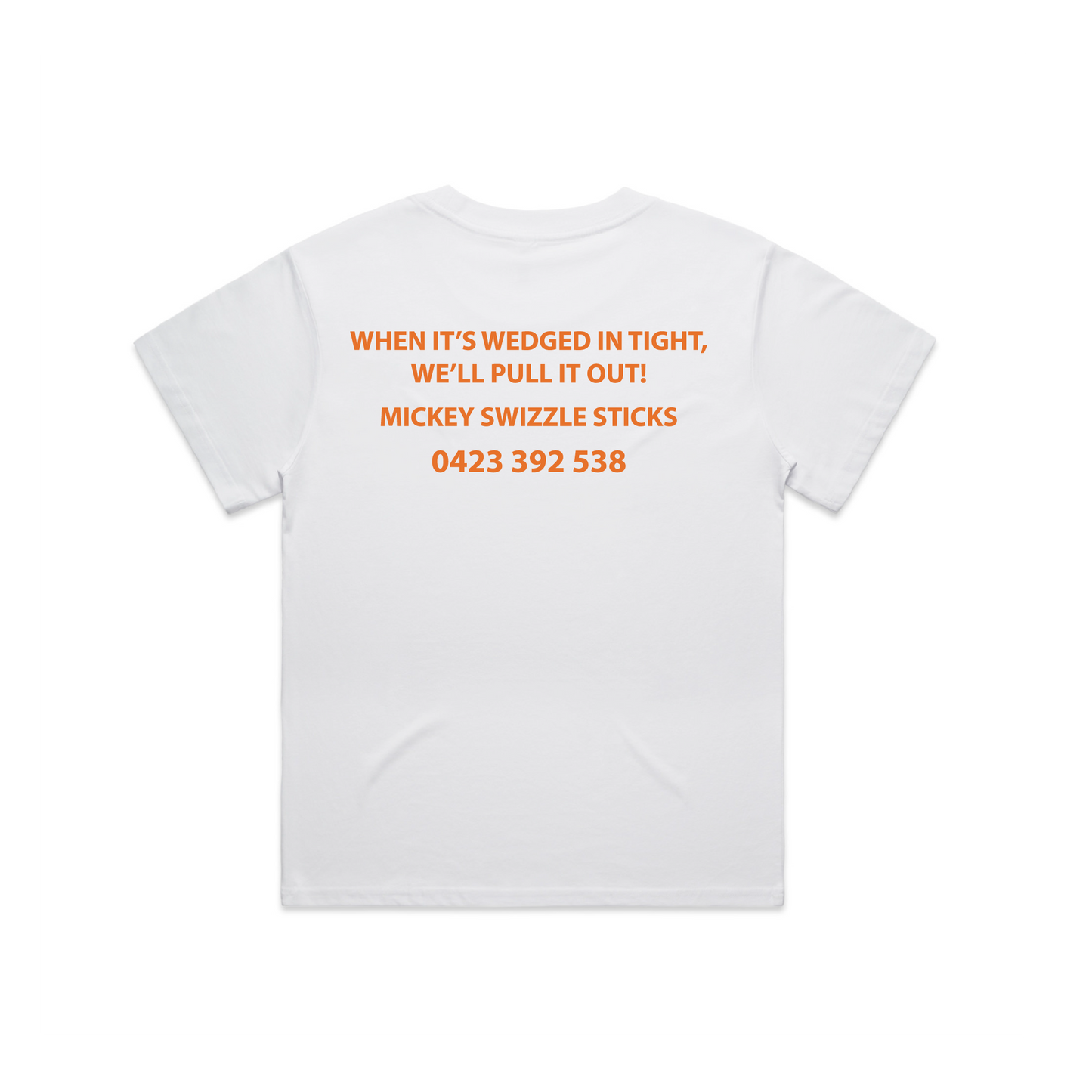 WOMENS CAMEL TOWING TEE WHITE