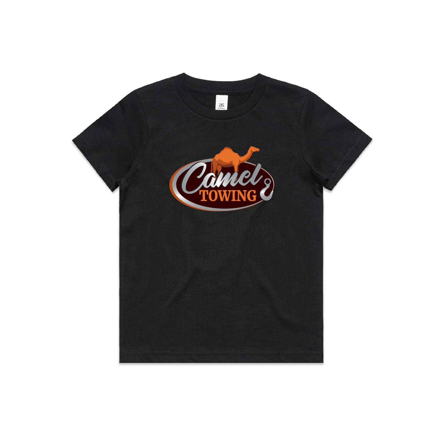 KIDS CAMEL TOWING TEE BLACK