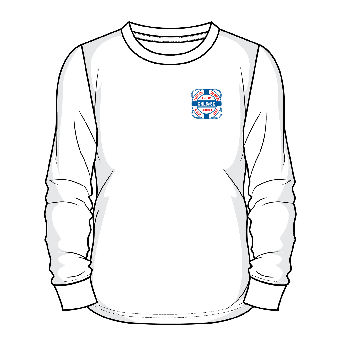 KIDS Mitch Revs L/S Tee X COOKS HILL SLSC