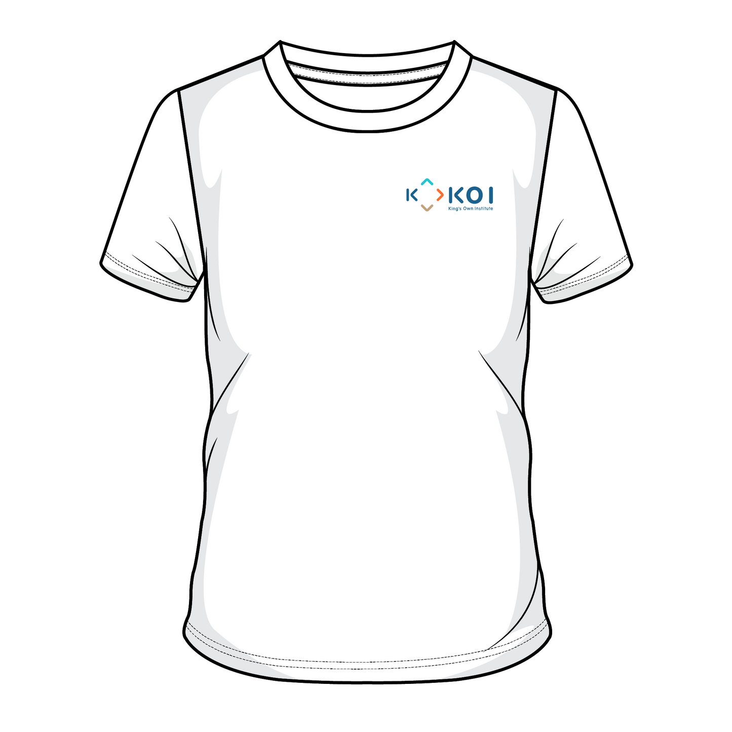 MENS ROUND NECK COTTON TEE