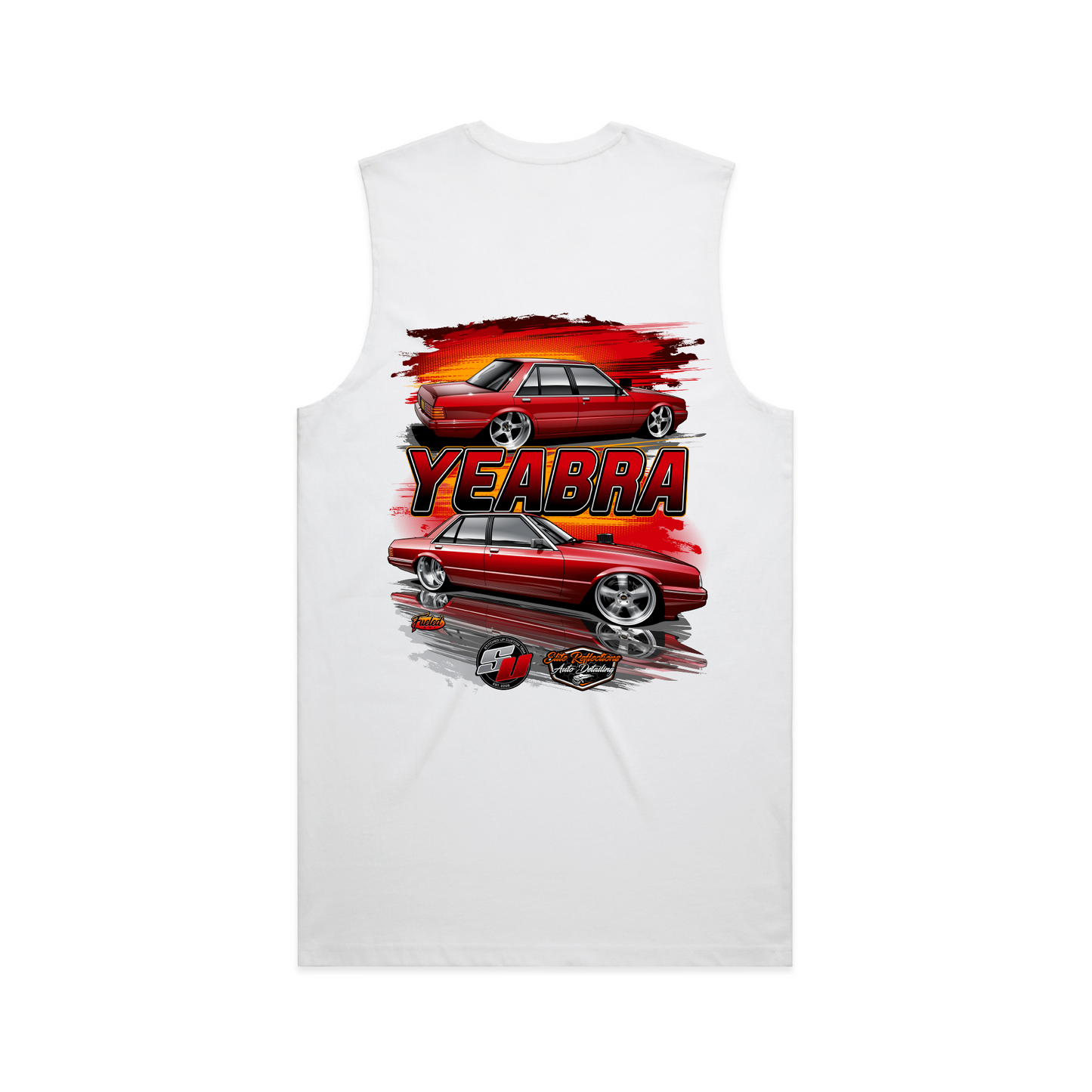 MENS YeaBra TANK WHITE