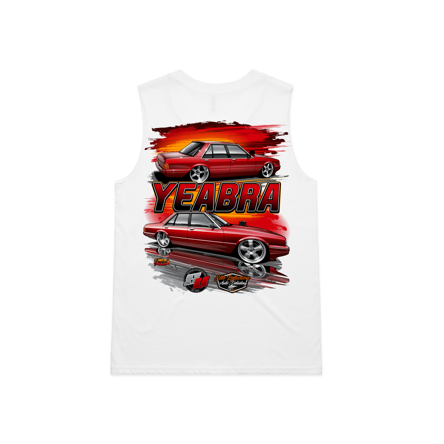 WOMENS YeaBra TANK WHITE
