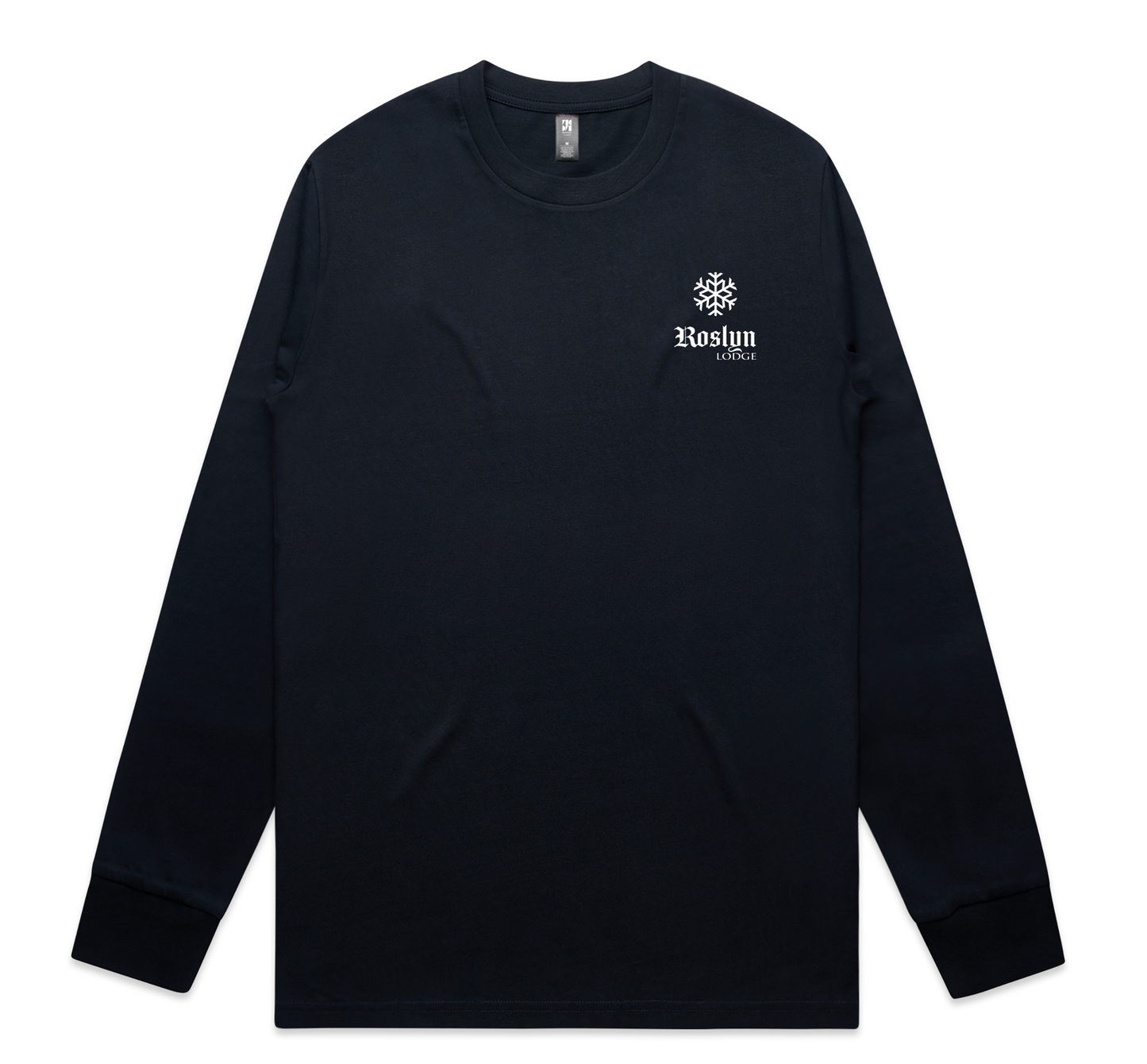 Mens Long Sleeve Roslyn Lodge Tee