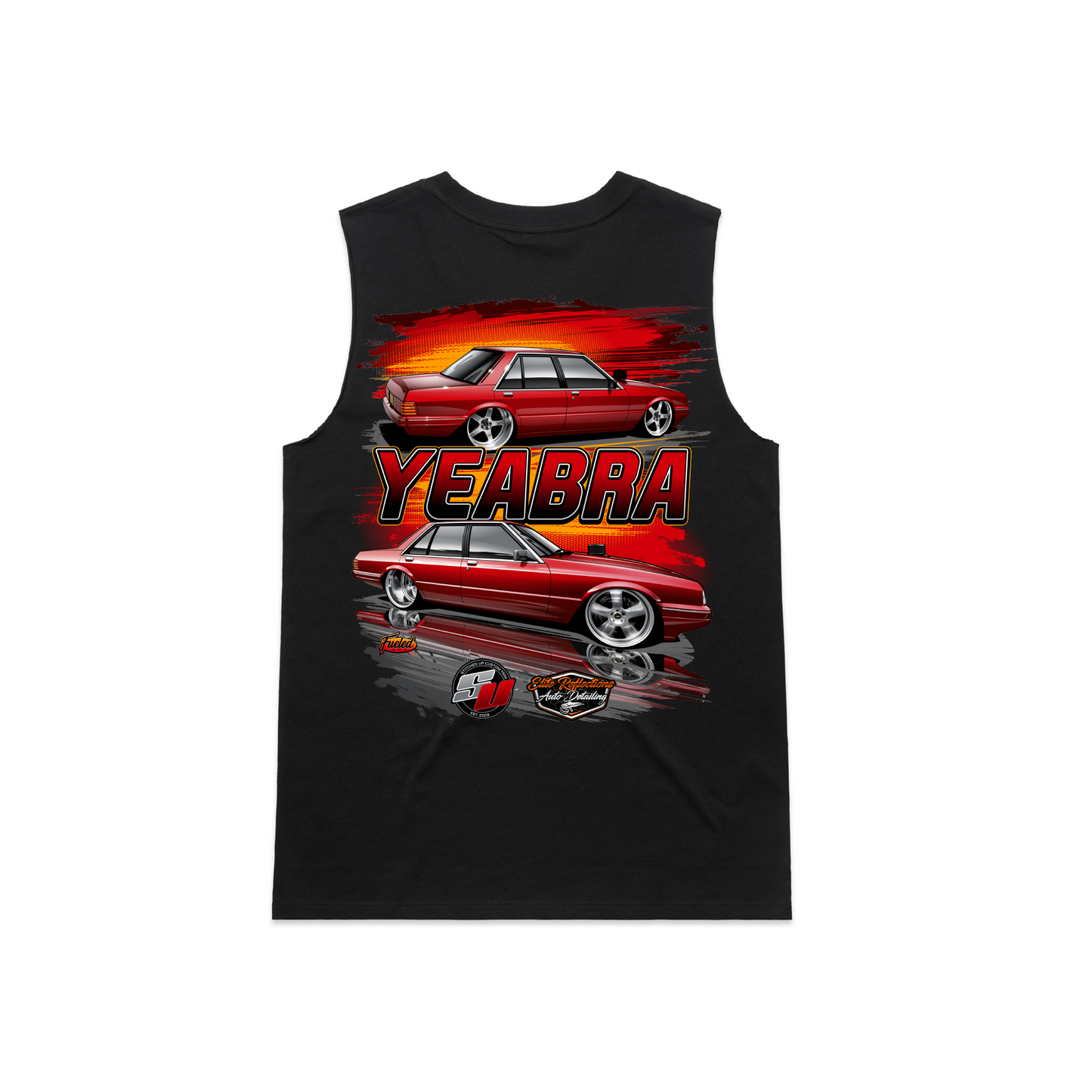 WOMENS YeaBra TANK BLACK